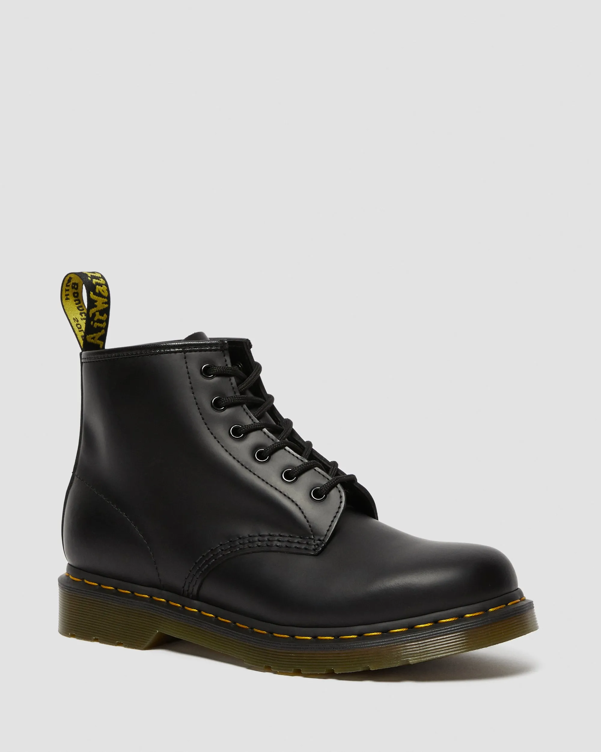 101 Yellow Stitch Smooth Leather Boots