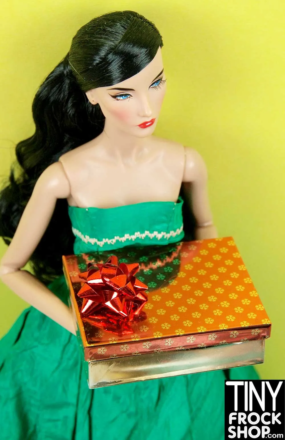 12" Fashion Doll Holiday Gift With Bag Necklace Headband And Shoes