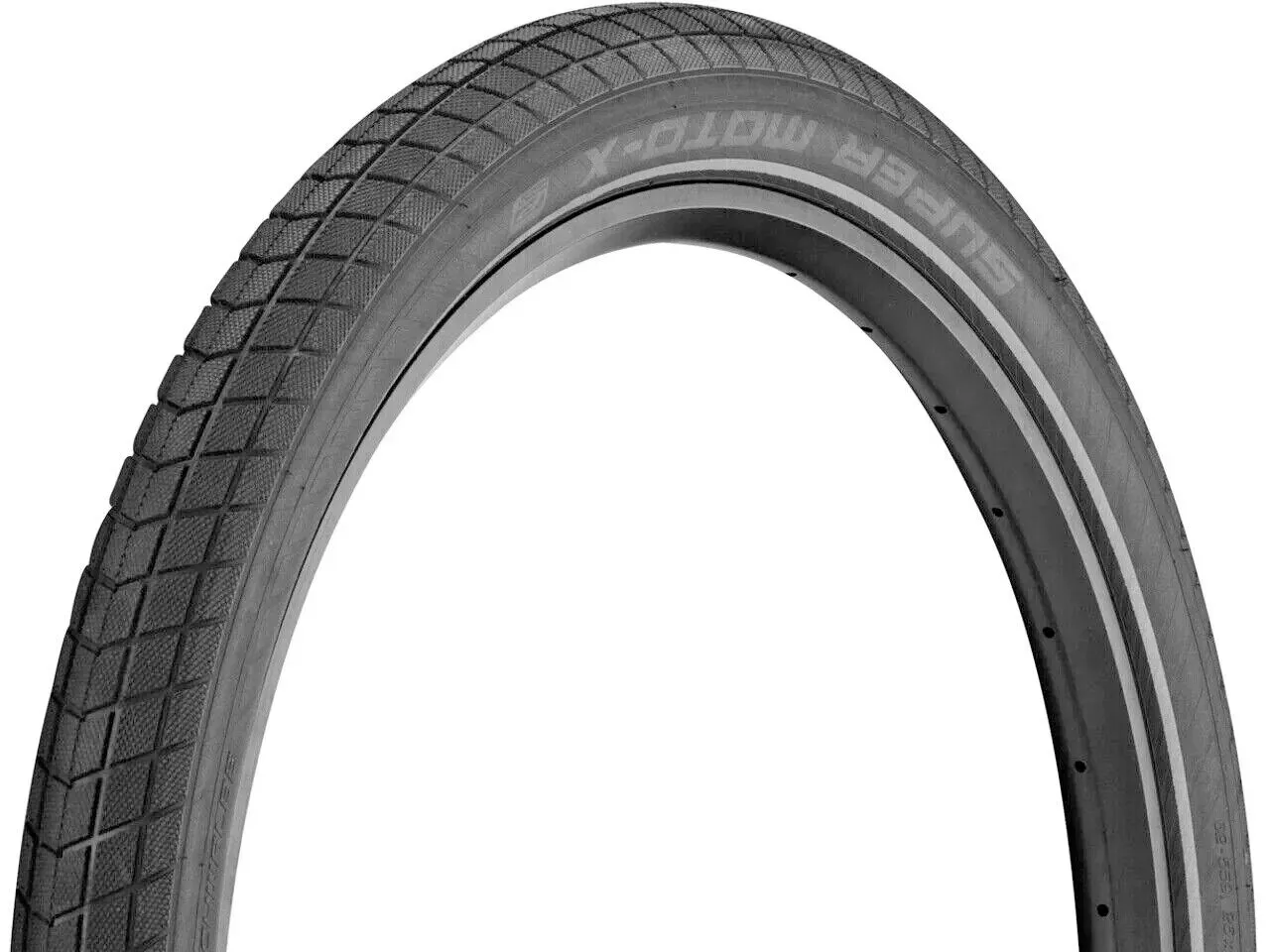 650B Schwalbe Super Moto-X Performance Greenguard 27.5 X 2.4 Wired Tyre 62 - 584