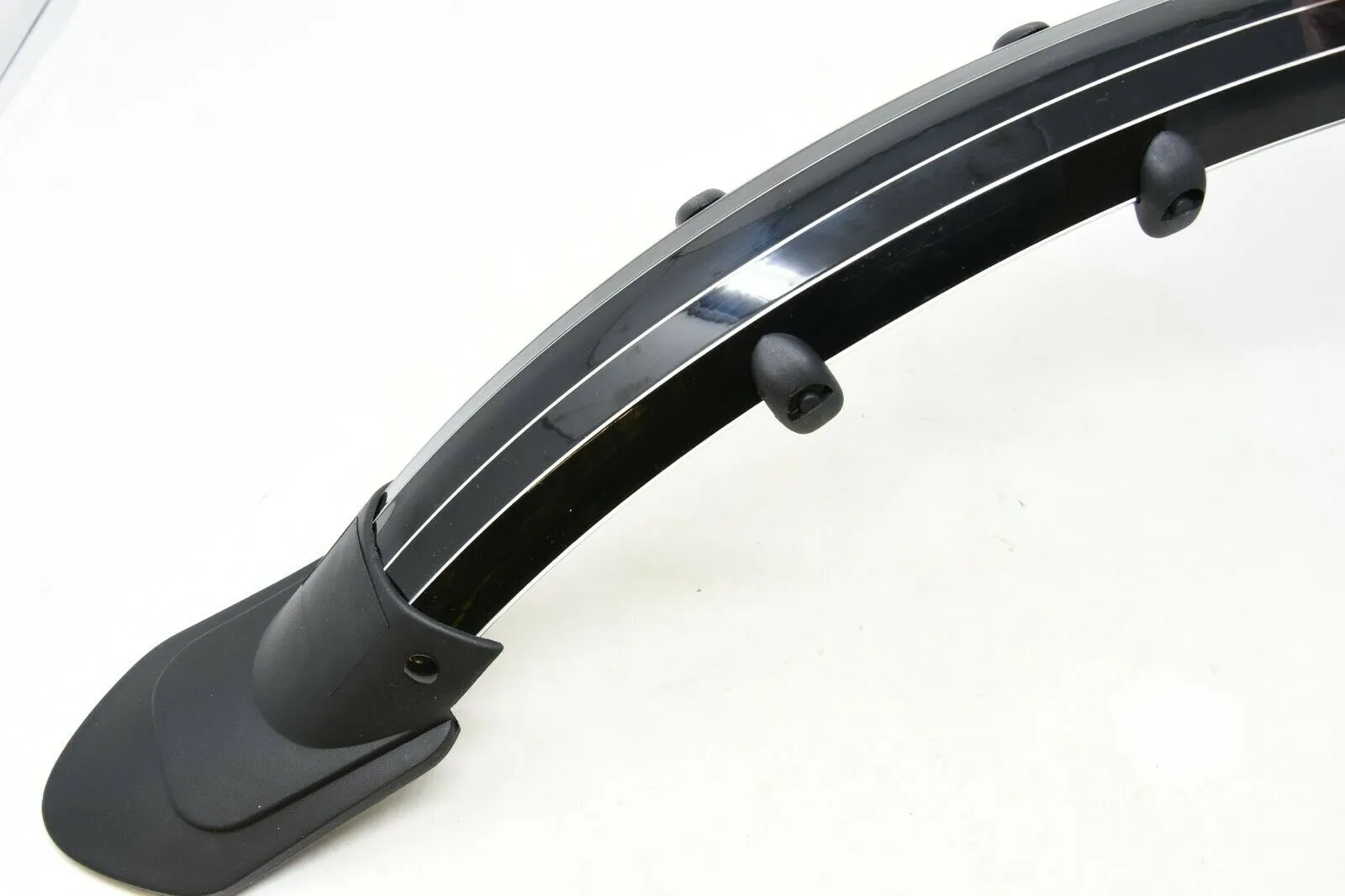 700c Hybrid Trekking Bike Mudguards 56mm Wide Lightweight Dynamo Routing Black NOS