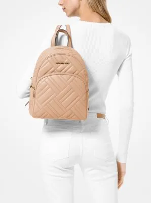 Abbey Medium Quilted Leather Backpack