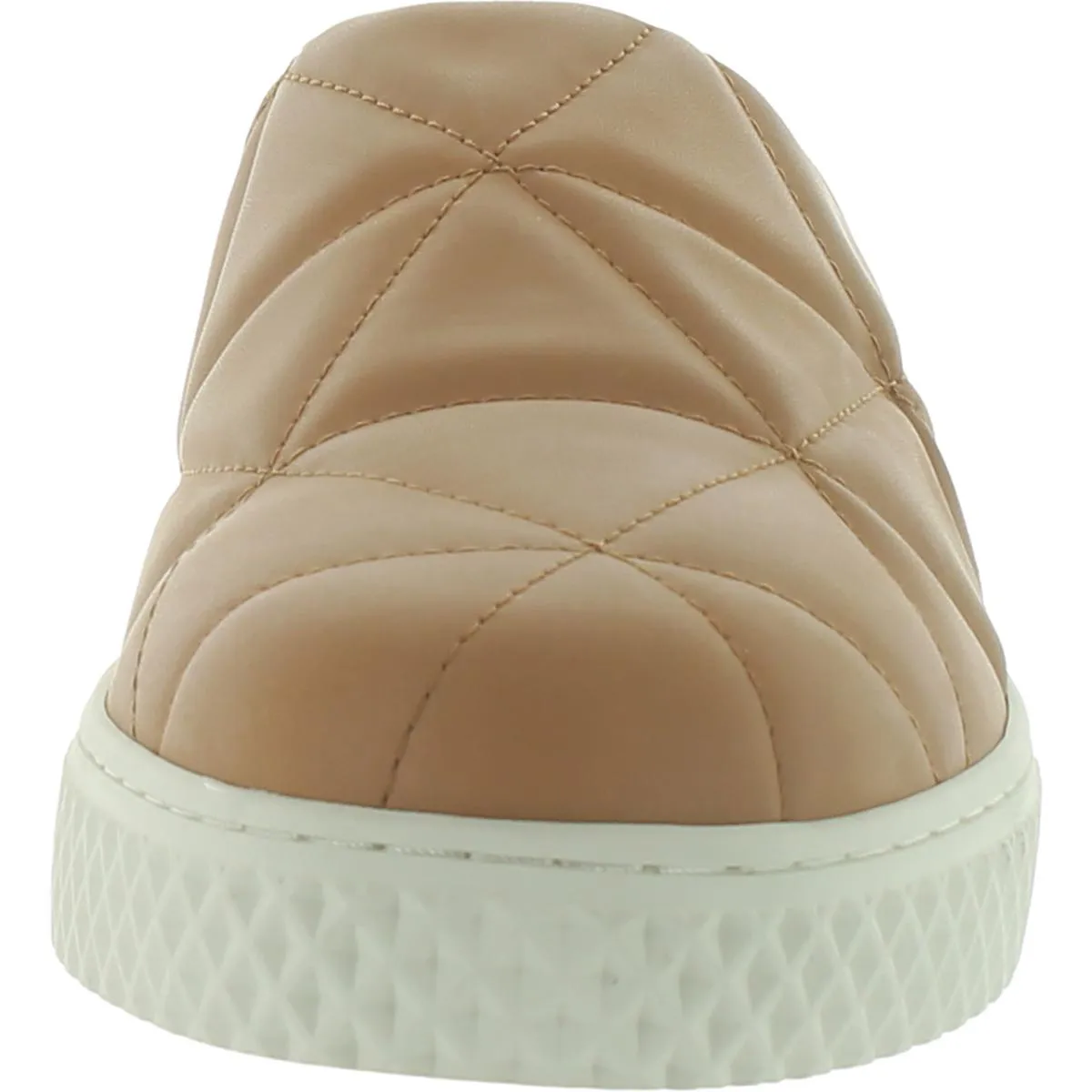 Aerosoles Womens Ella Faux Leather Quilted Mules