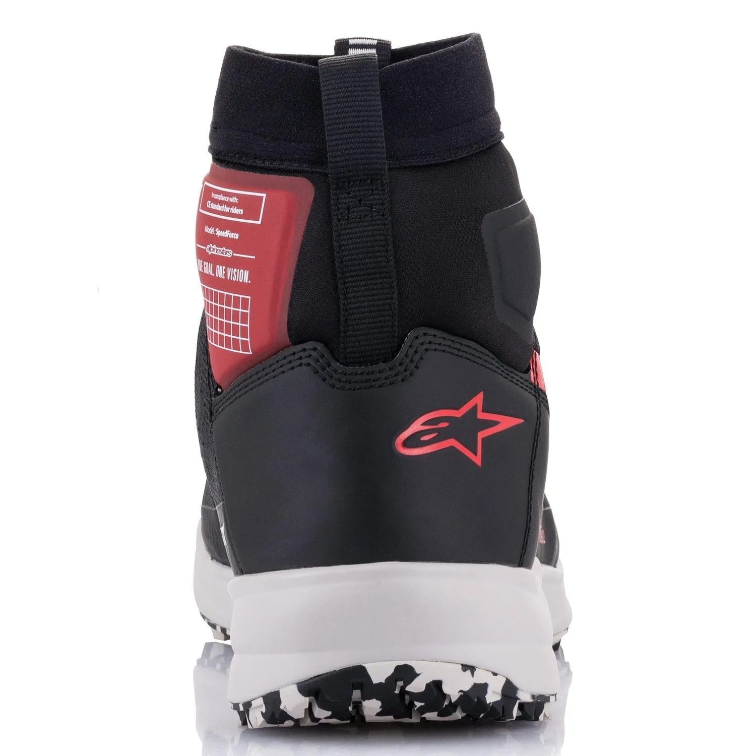 ALPINESTARS SPEEDFORCE RIDE SHOE - BLACK/WHITE/RED