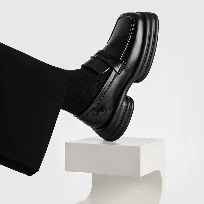 Amozae- Square Toe Loafers