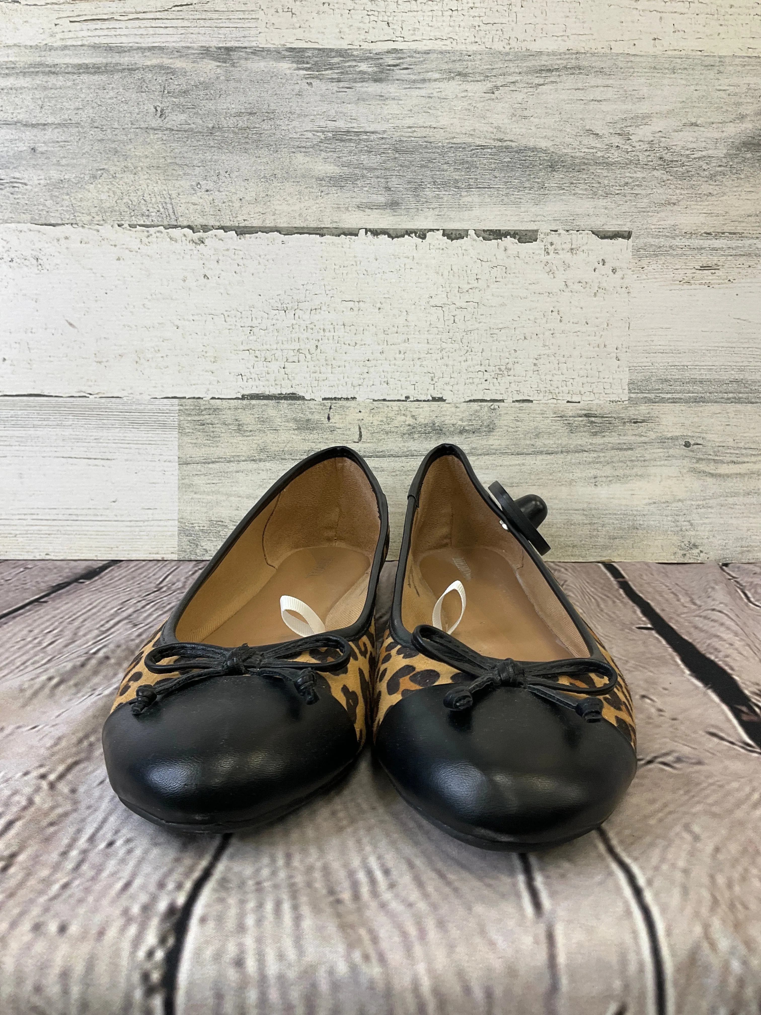 Animal Print Shoes Flats Merona, Size 11