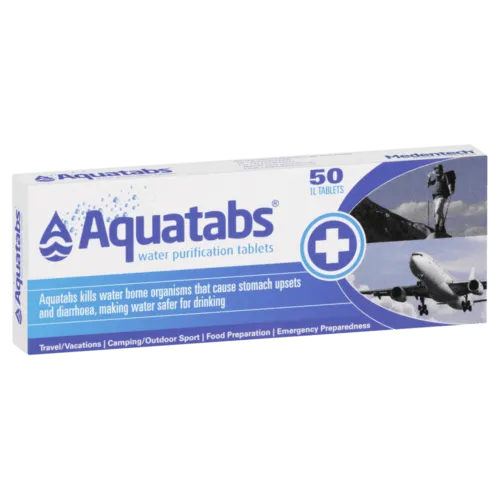 Aquatabs Water Purification 50 Tablets