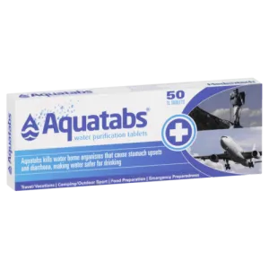 Aquatabs Water Purification 50 Tablets