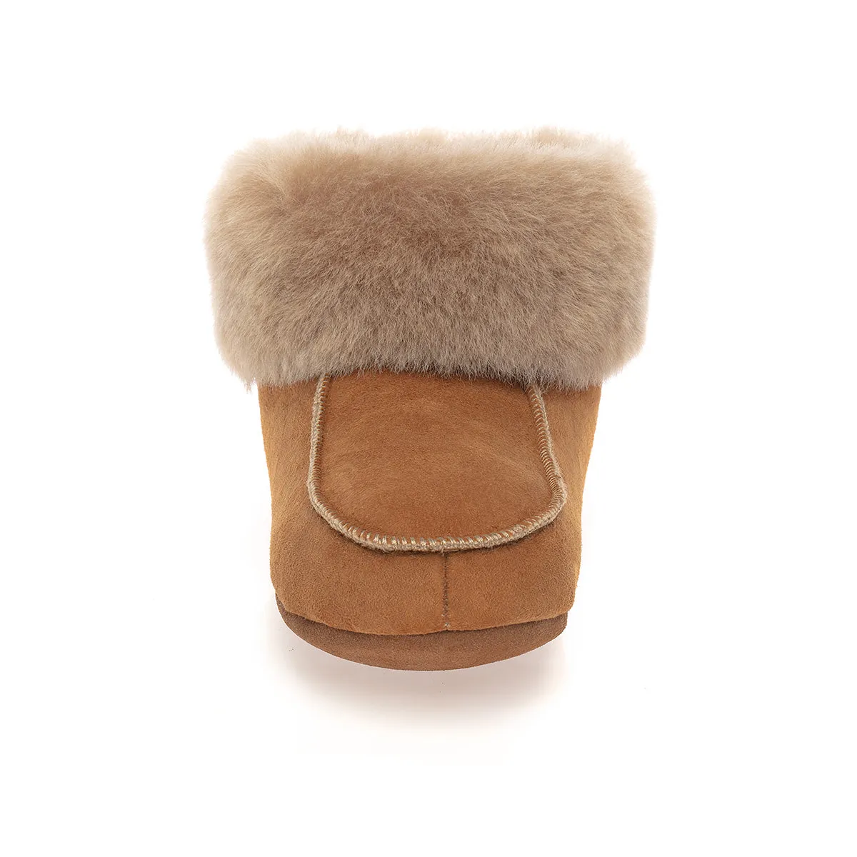 Aster Sheepskin Slippers - Chestnut