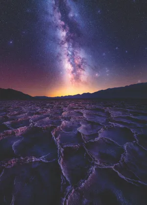 Badwater Milky Way (Custom Print)