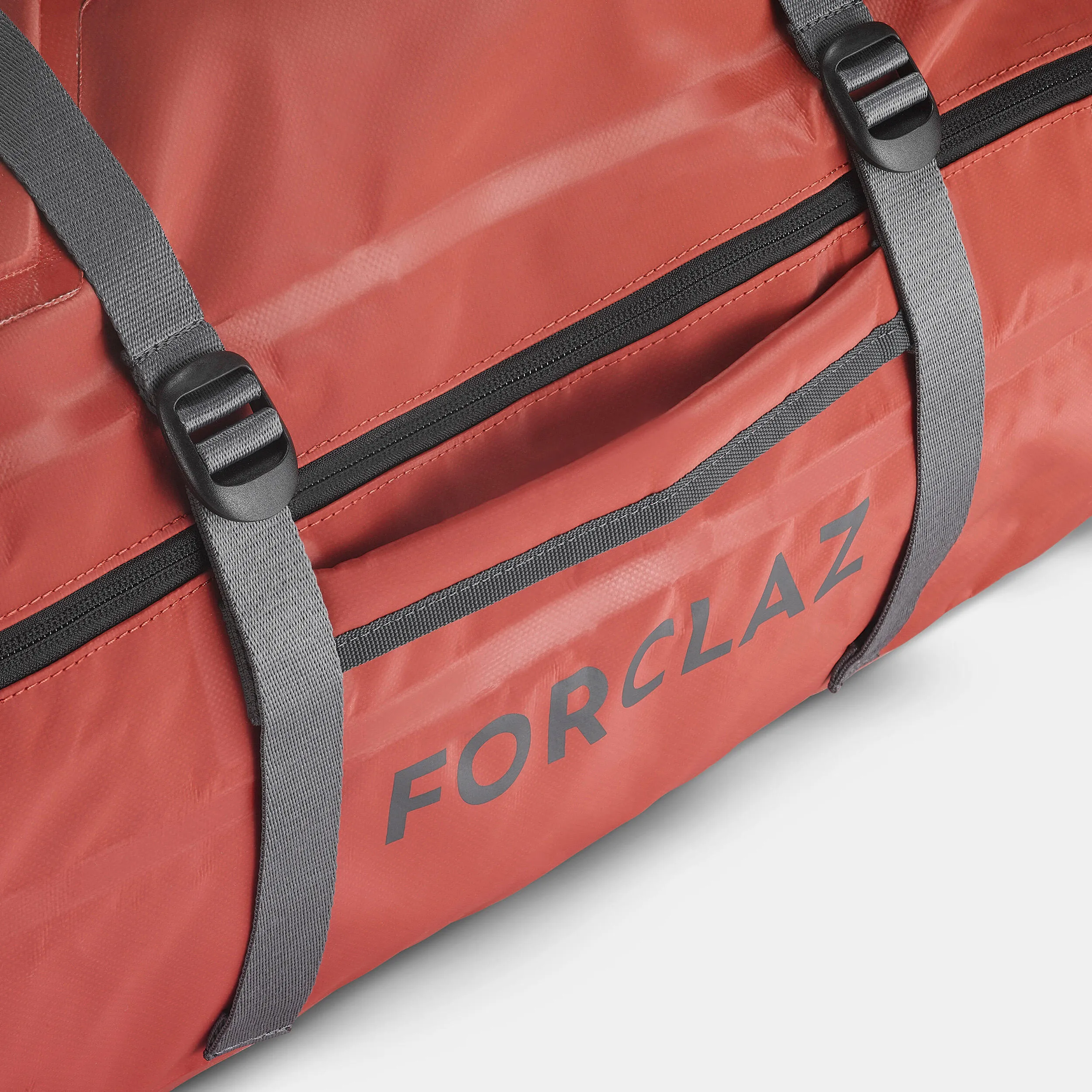 Bag Forclaz Duffel 900 80-120 l, red