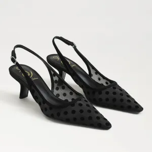 Bianka Slingback - Polka Dot Mesh