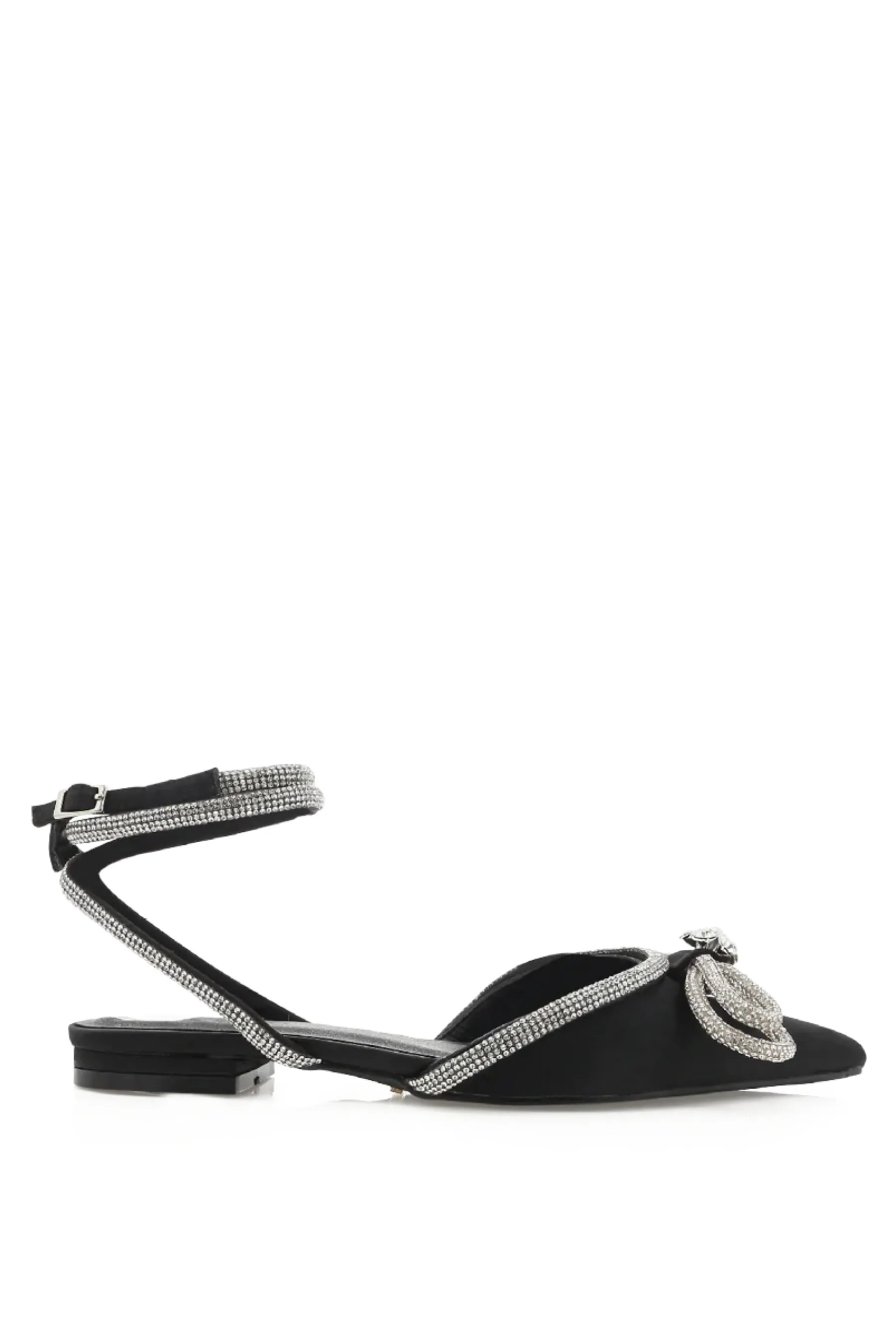 BILLINI - LAINIE FLAT BLACK SATIN