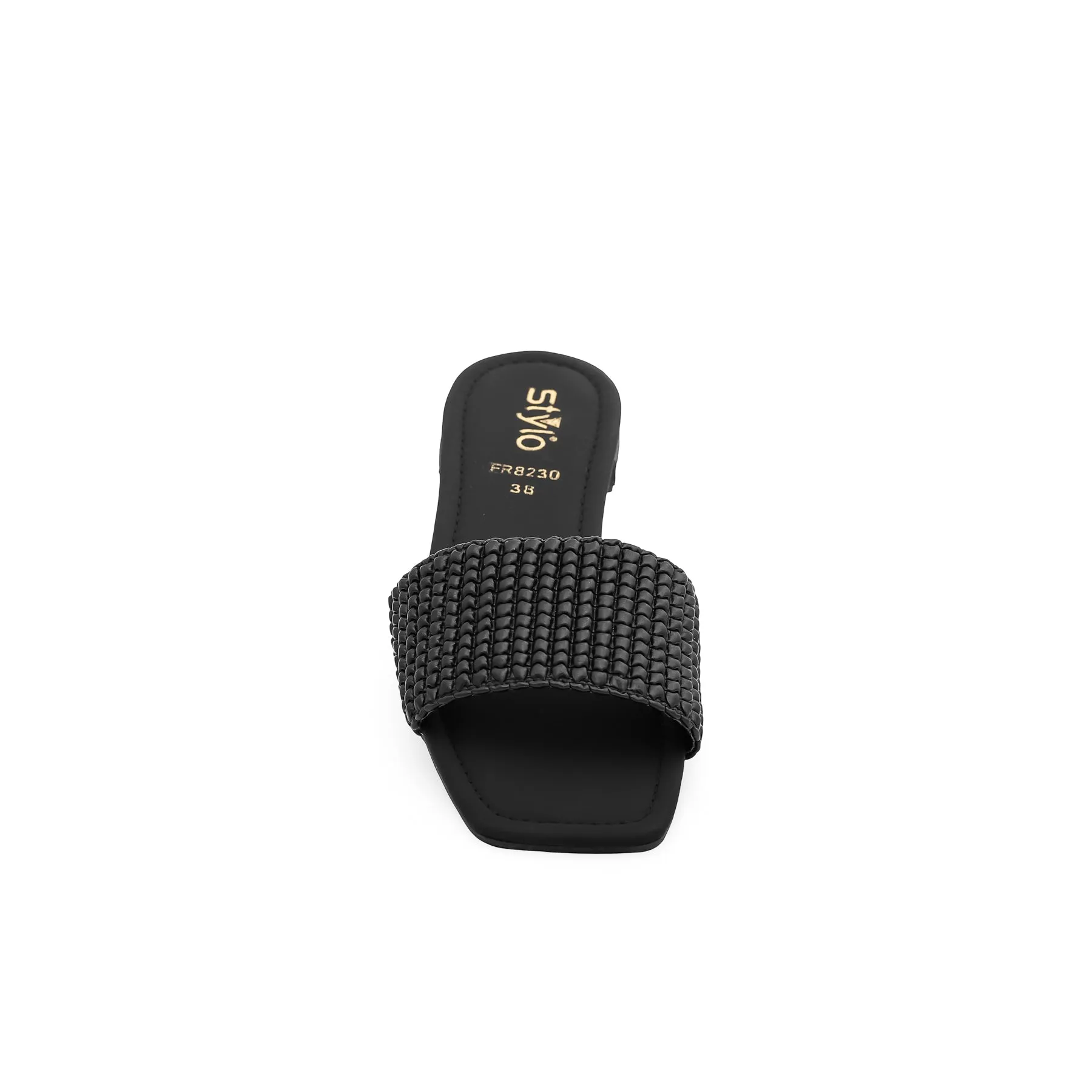 Black Formal Slipper FR8230