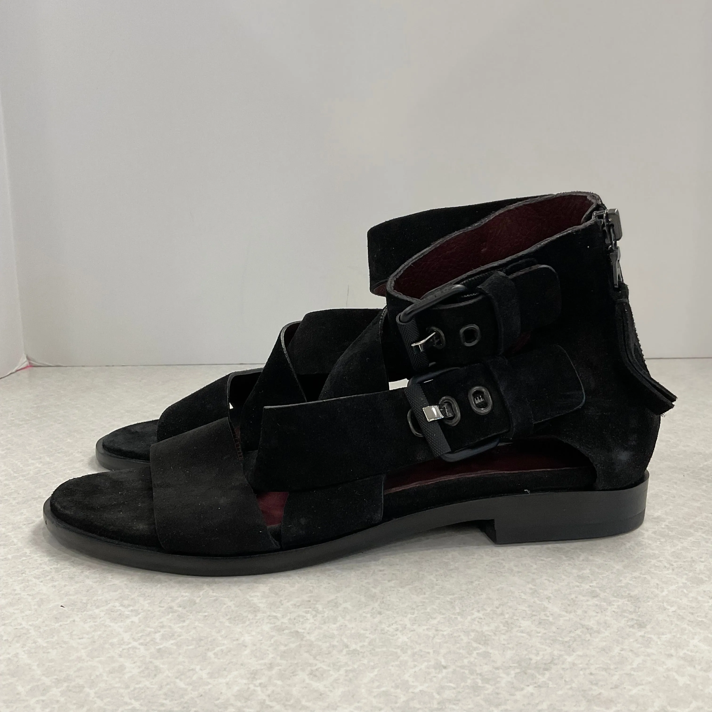 Black Sandals Flats Rag And Bone, Size 7