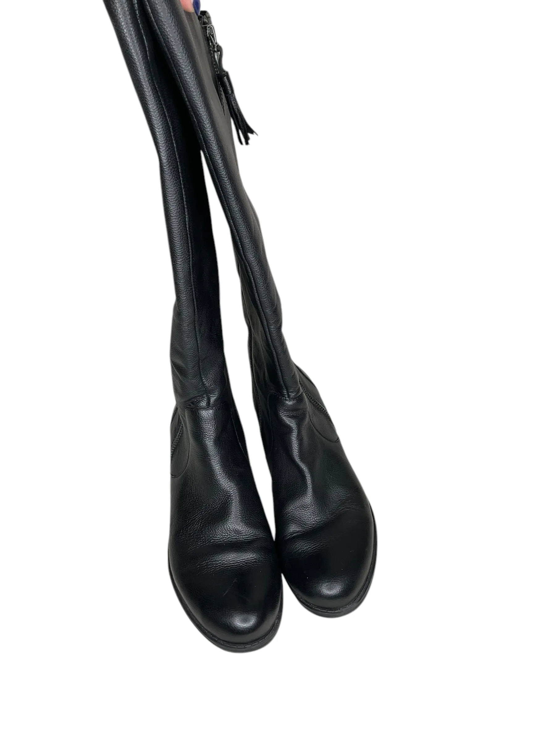 Boots Knee Flats By Naturalizer In Black, Size: 9.5