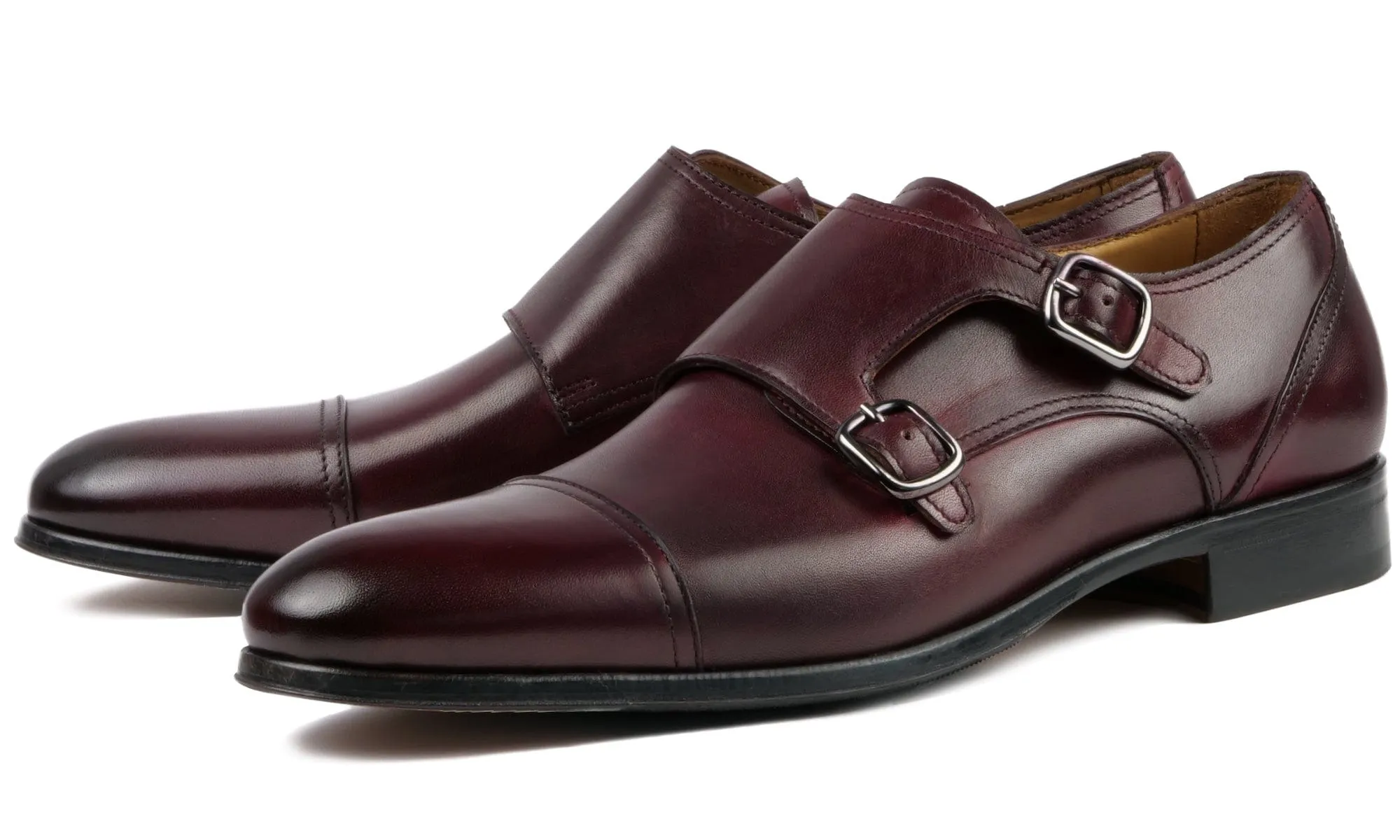 Bourne Monk Strap Oxblood