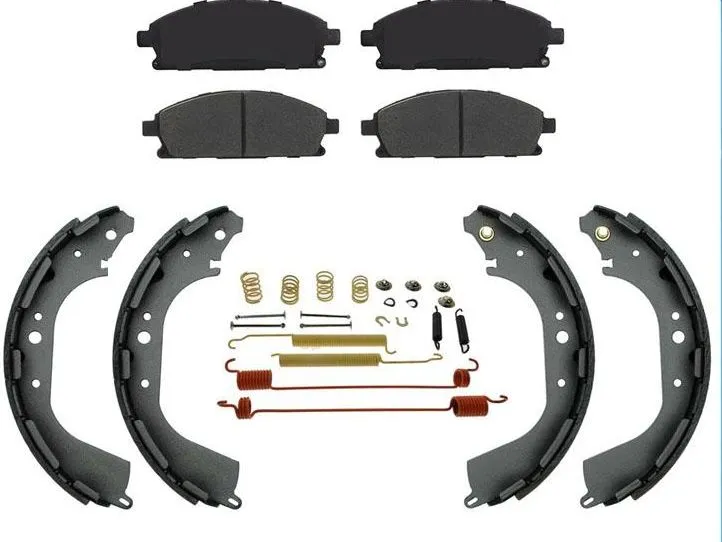 Brake Pads Brake Shoes Spring for Infiniti QX4 02-03 for Nissan Pathfinder 96-04