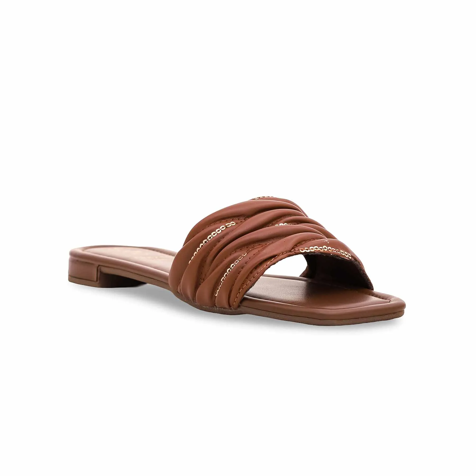 Brown Formal Slipper FR8215