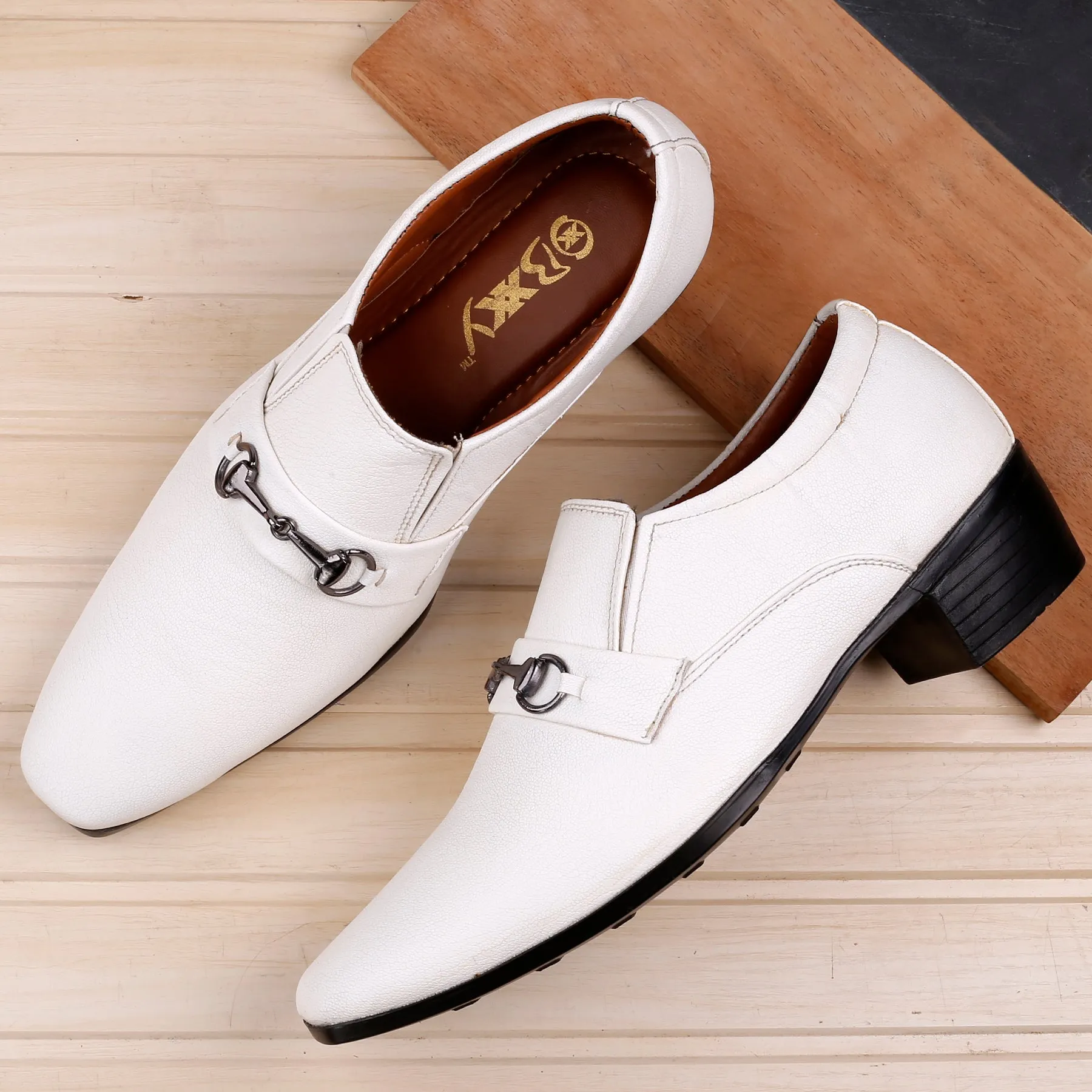 BXXY Men's Casual And Stylish Height Increasing Moccasins