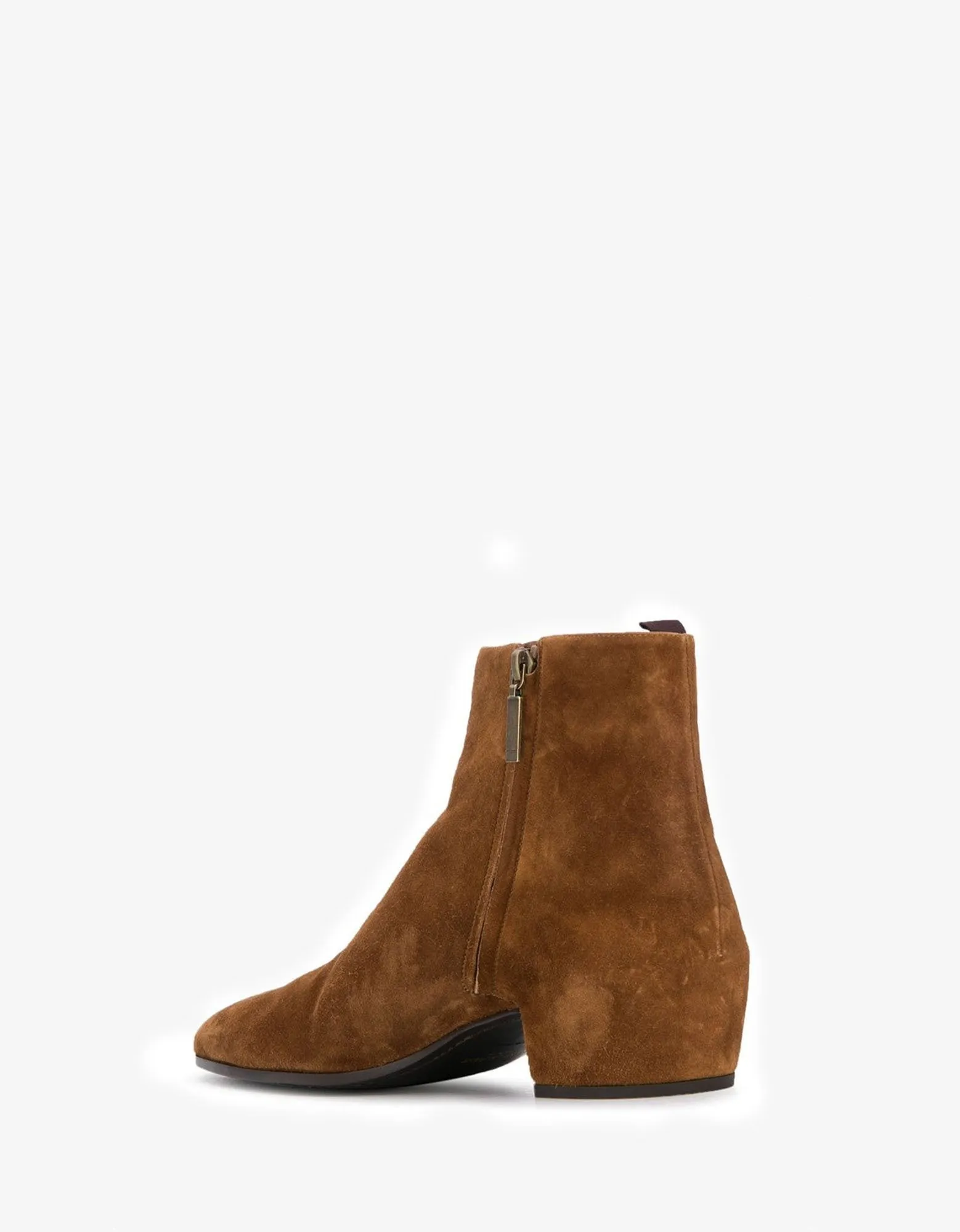 Caleb Brown Suede Leather Ankle Boots