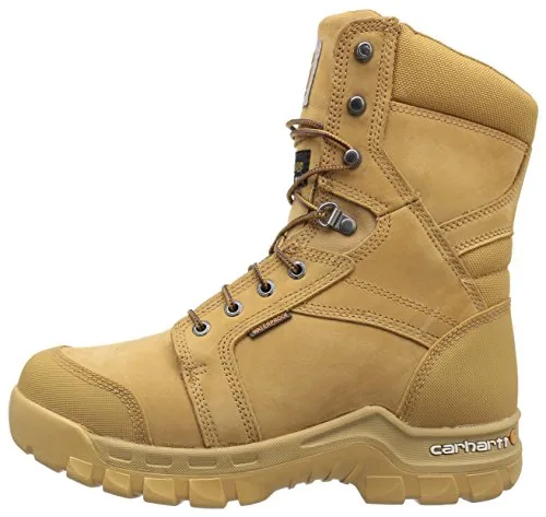 Carhartt CMF8058 Men's 8" Rugged Flex Insulated Waterproof Breathable Soft Toe Work Boot