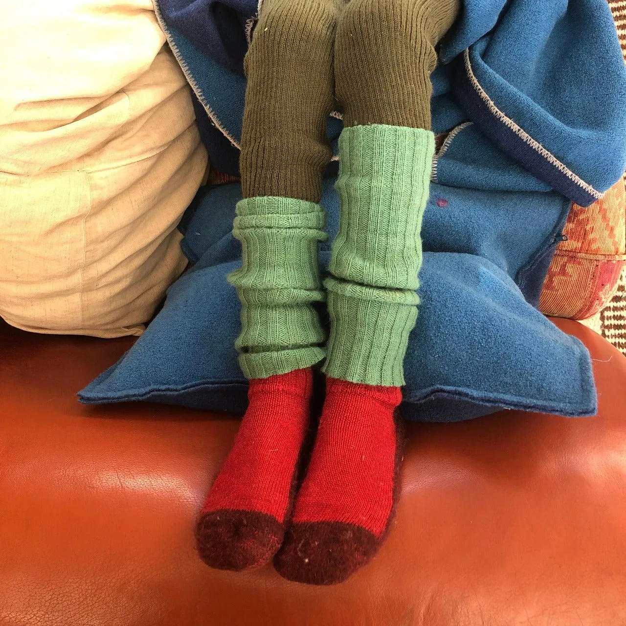 Child's Organic Wool Trekking Socks