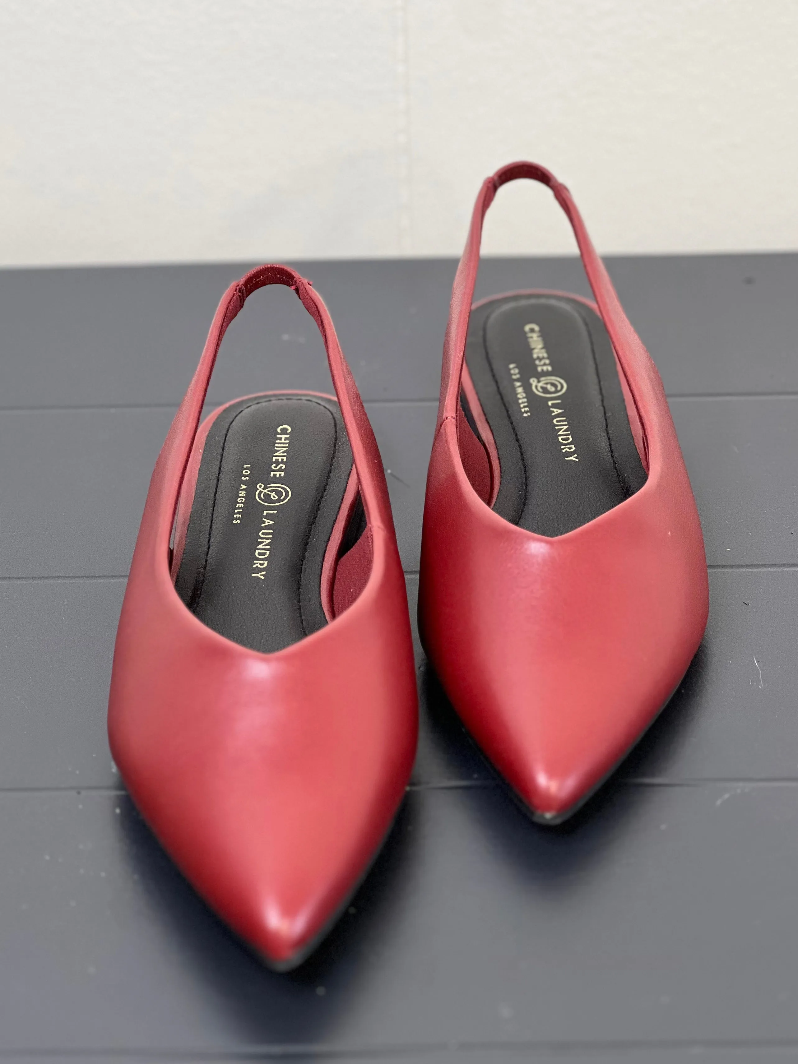 [Chinese Laundry] Hadiya Smooth Flats-Wine