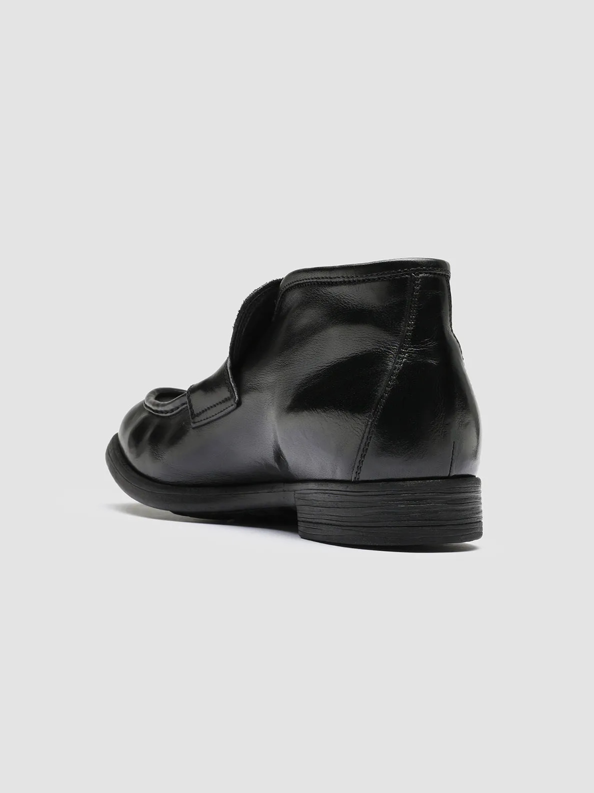 CHRONICLE 027 - Black Leather Ankle Boots