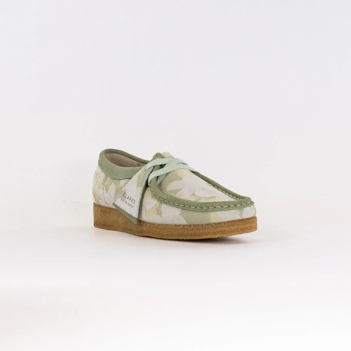 Clarks Originals Wallabee (Women's) - Green/Floral