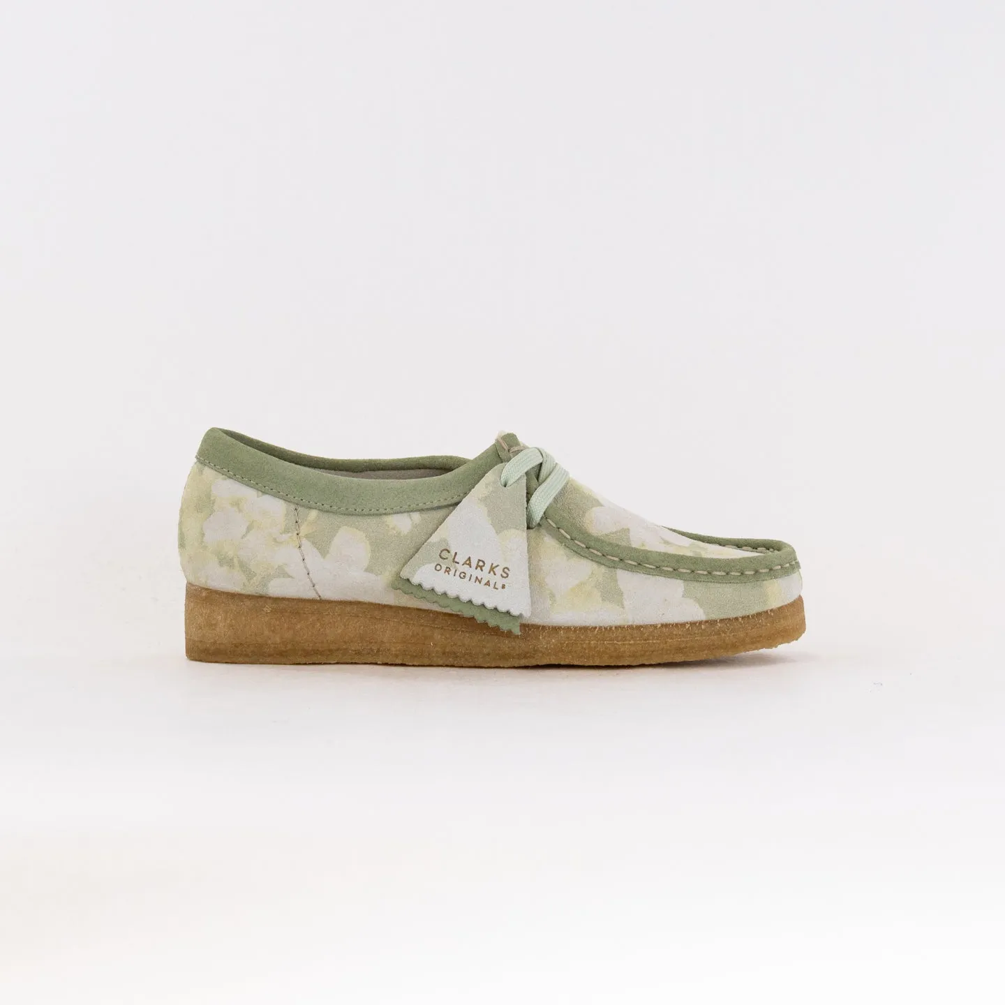 Clarks Originals Wallabee (Women's) - Green/Floral