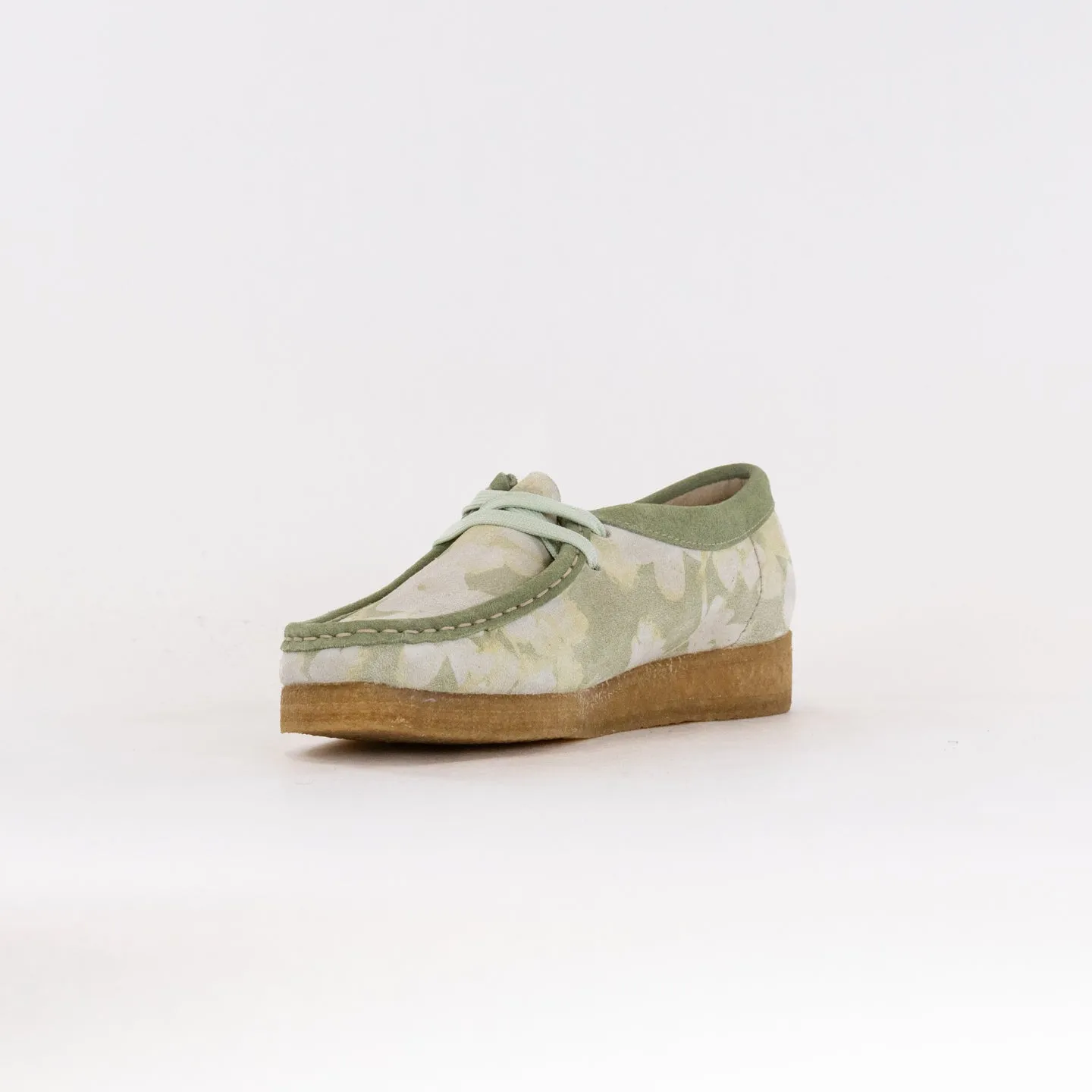 Clarks Originals Wallabee (Women's) - Green/Floral