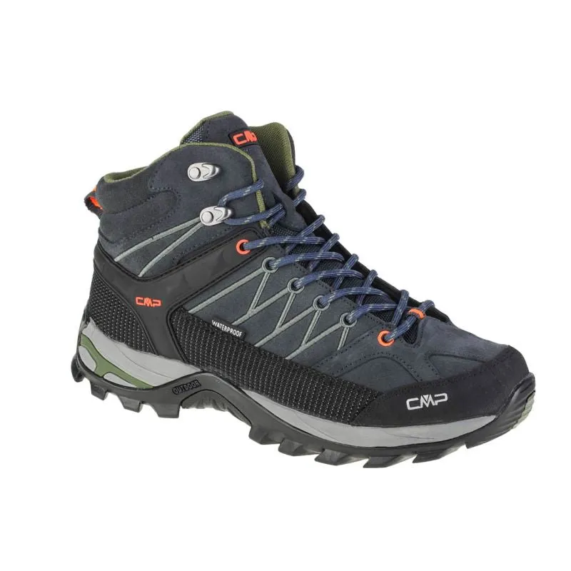 CMP Mens Rigel Mid Shoes - Navy Blue