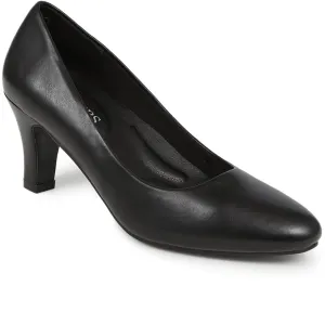 Cone-Heeled Court Shoes - WK40007 / 326 149