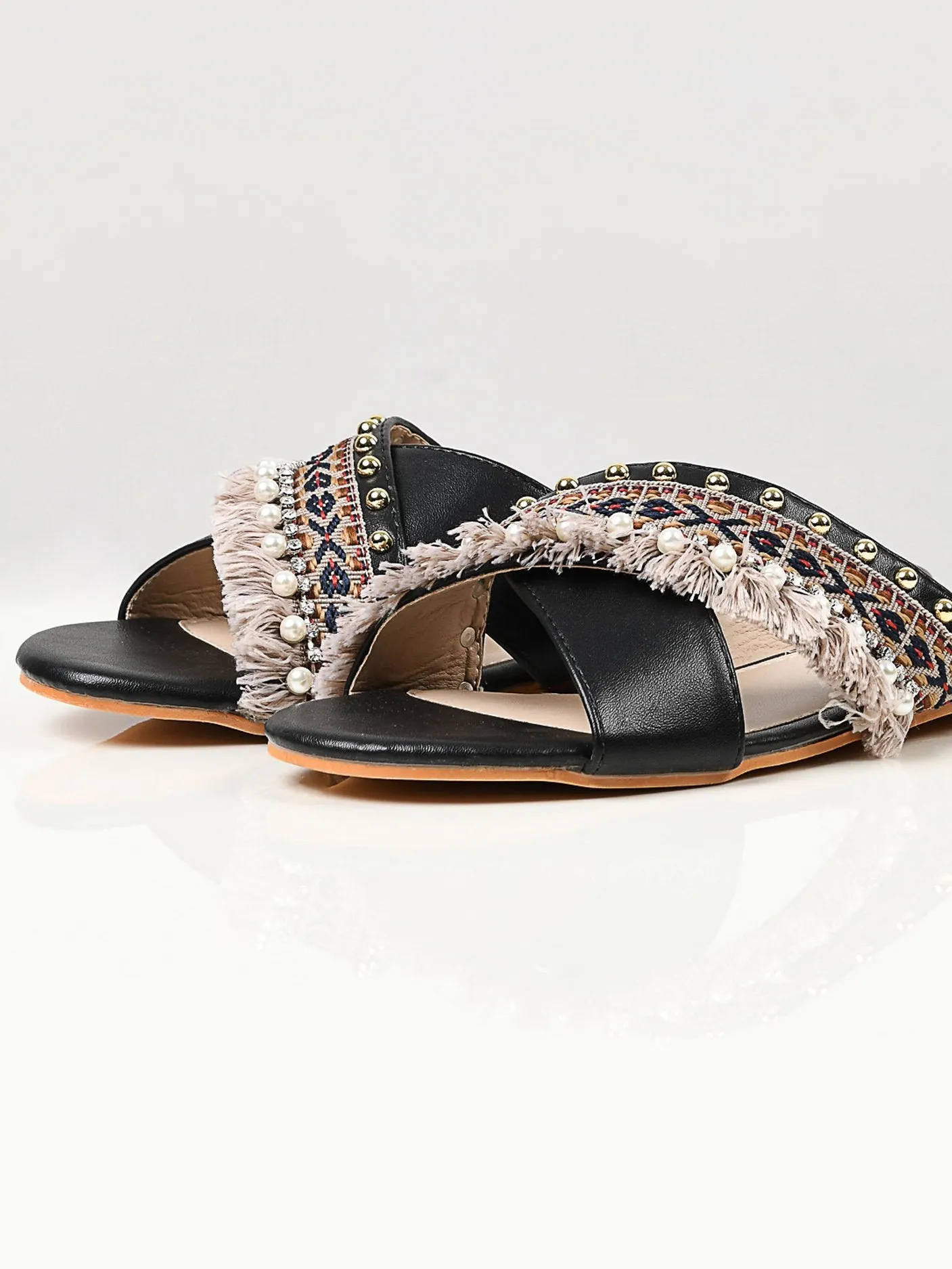 Crisscross Flats - Black