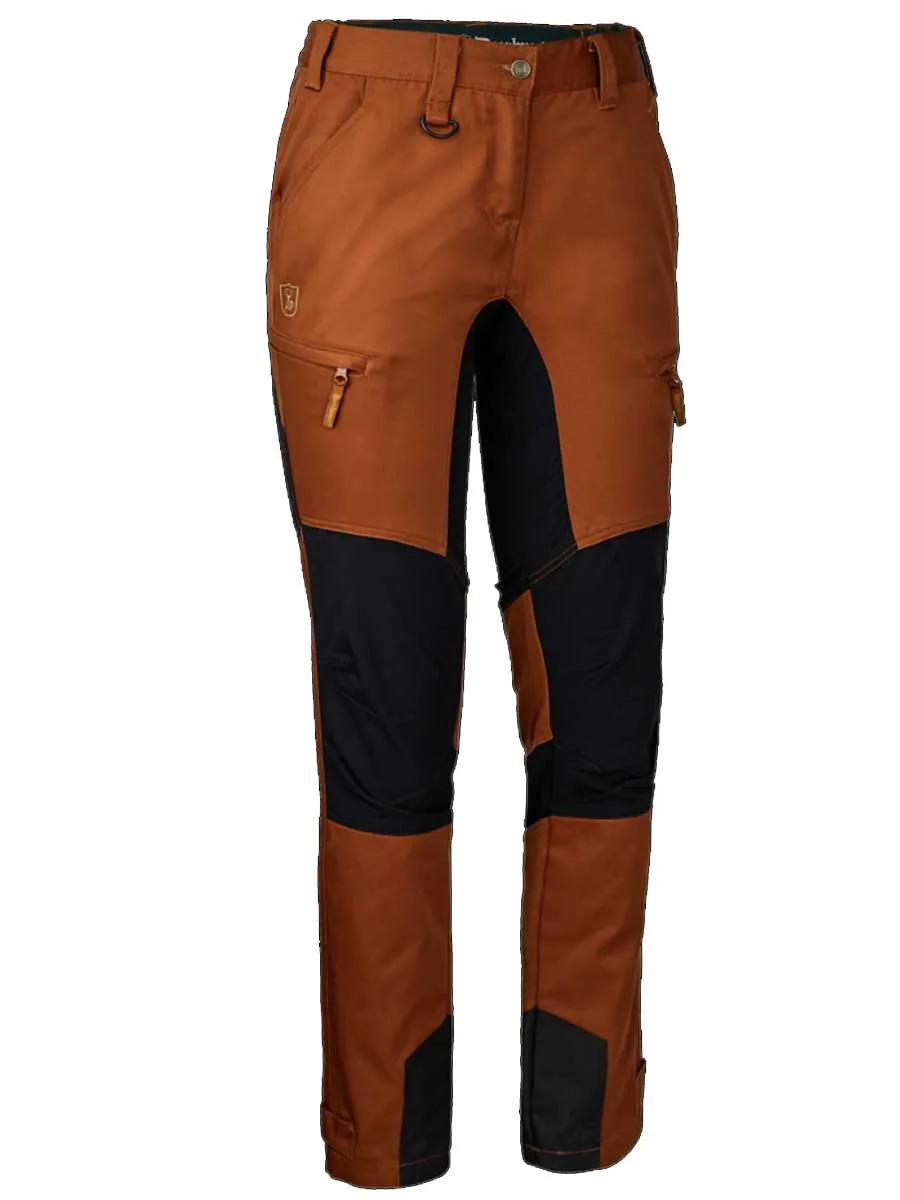 DEERHUNTER Lady Roja Trousers - Burnt Orange