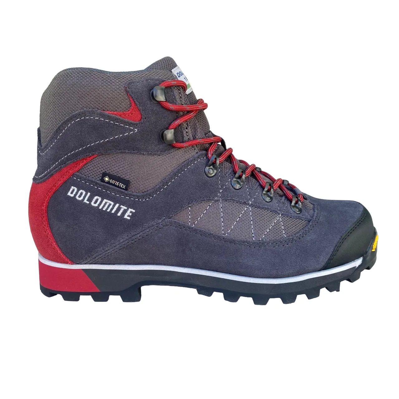 Dolomite scarponcino da montagna per trekking Moena GTX 268627 ANCR antracite-rosso