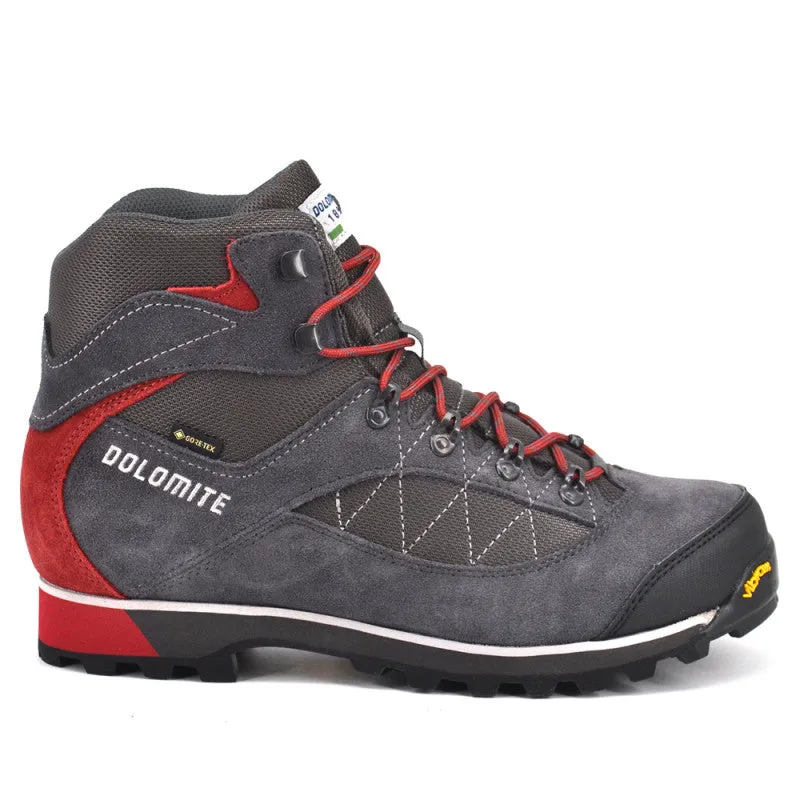 Dolomite scarponcino da montagna per trekking Moena GTX 268627 ANCR antracite-rosso