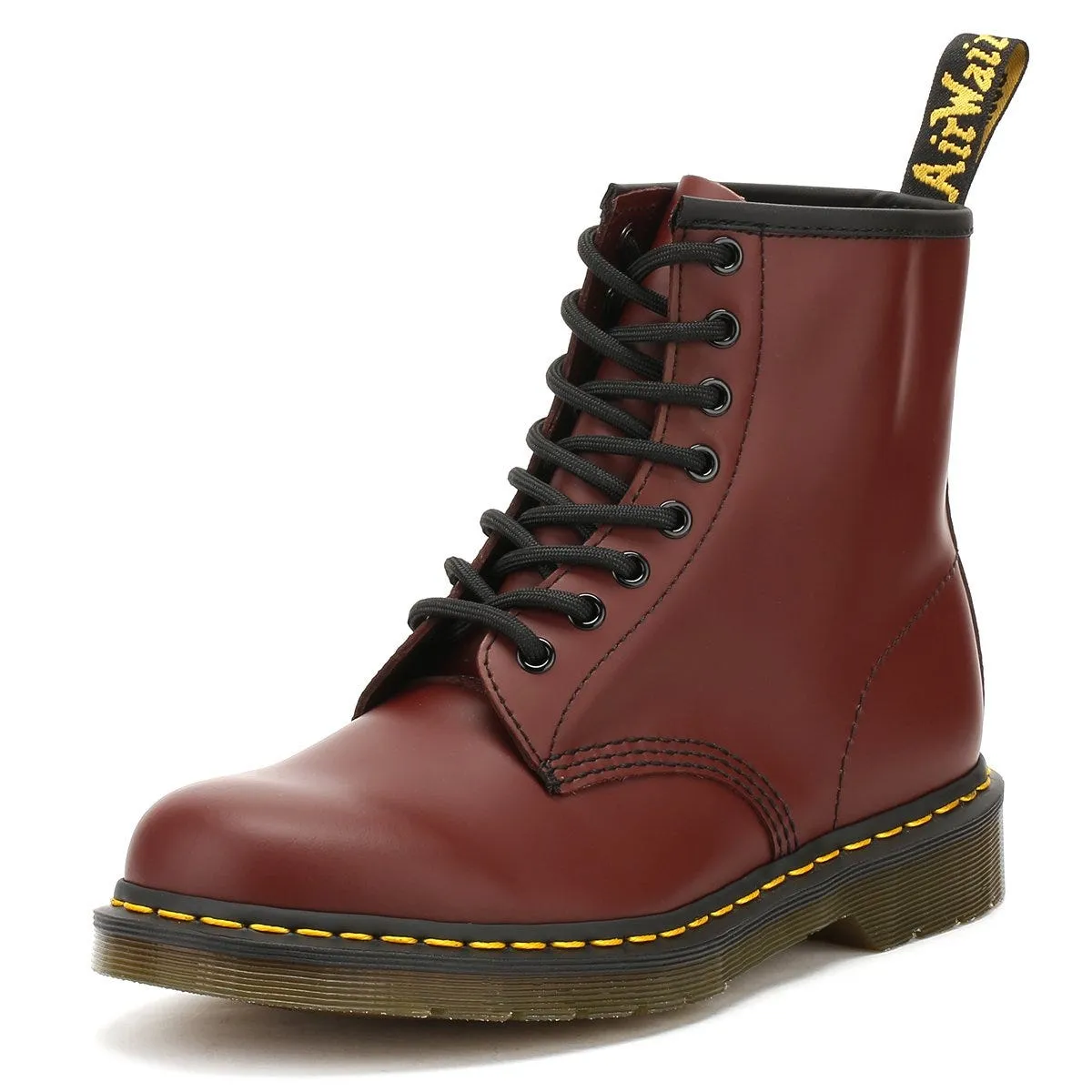 Dr. Martens 1460 Smooth Womens Cherry Red Leather Boots