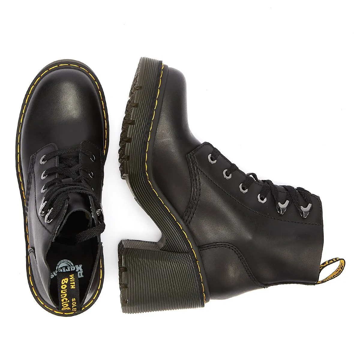 Dr. Martens Jesy Leather Women's Black Boots