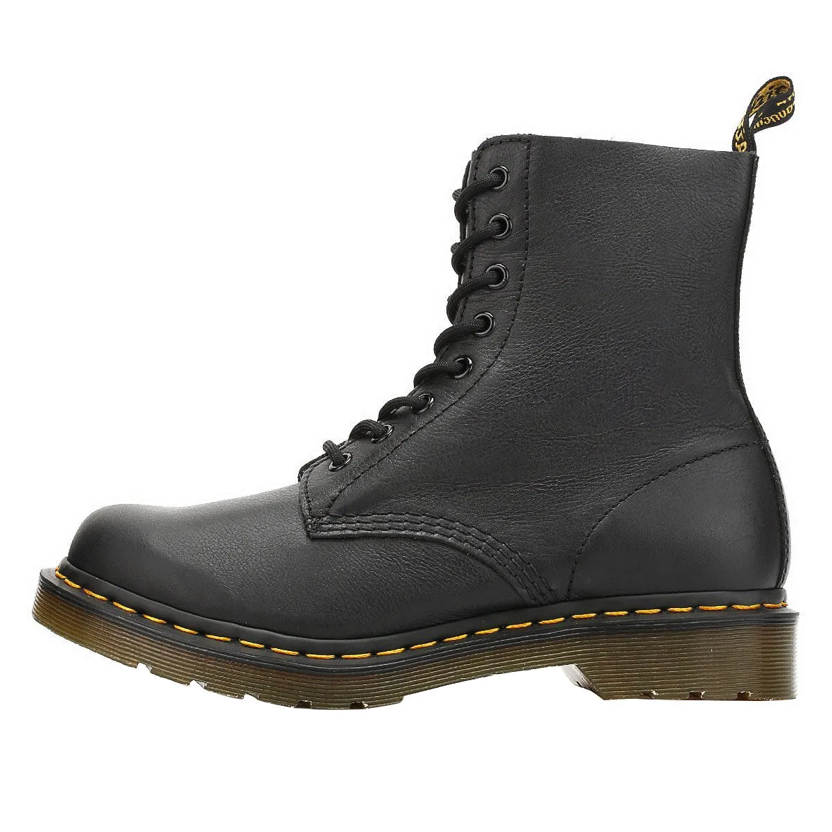 Dr. Martens Womens Black Pascal Virginia Leather Boots