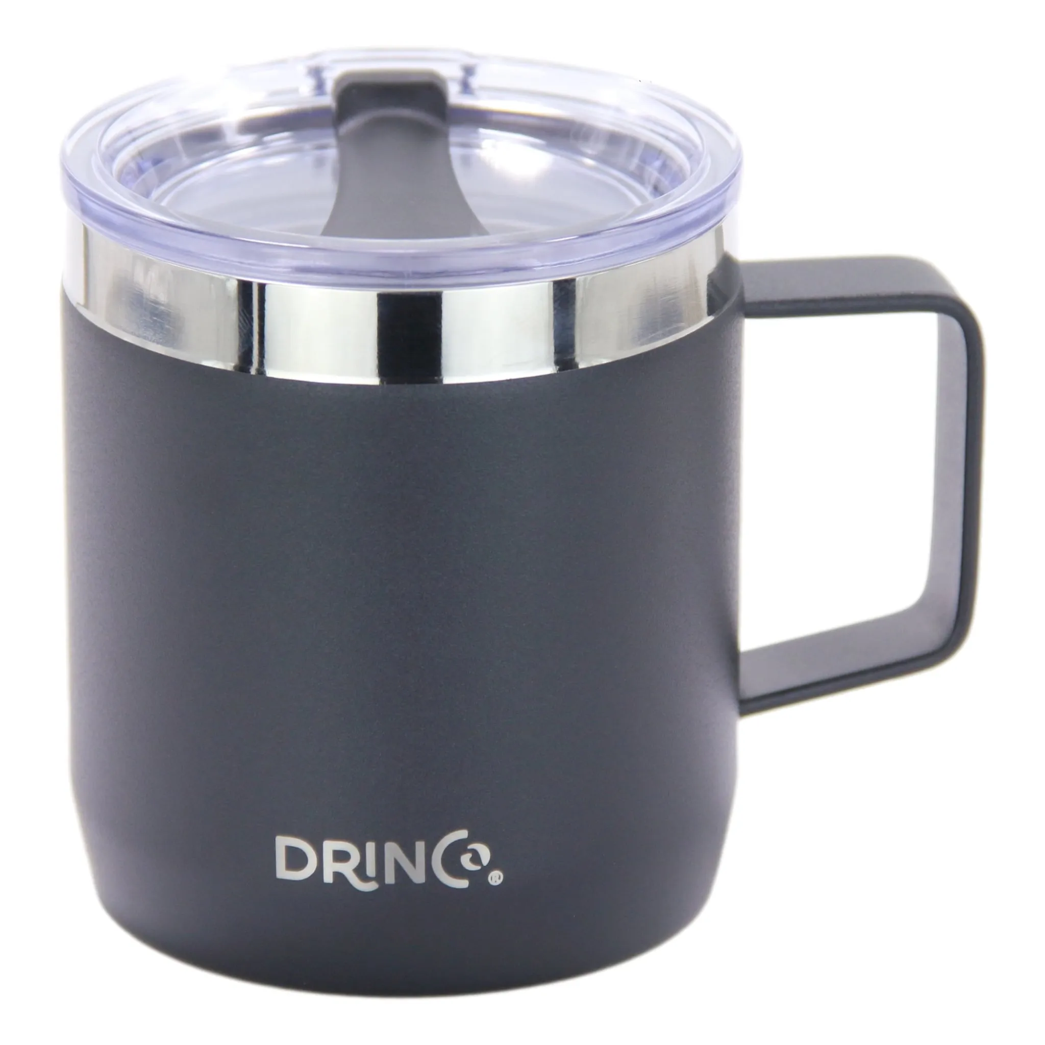 DRINCO® 14 oz Trekking Coffee Mug - Black