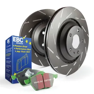 EBC Brakes S2KF1536 S2 Kits Greenstuff 2000 and USR Rotors