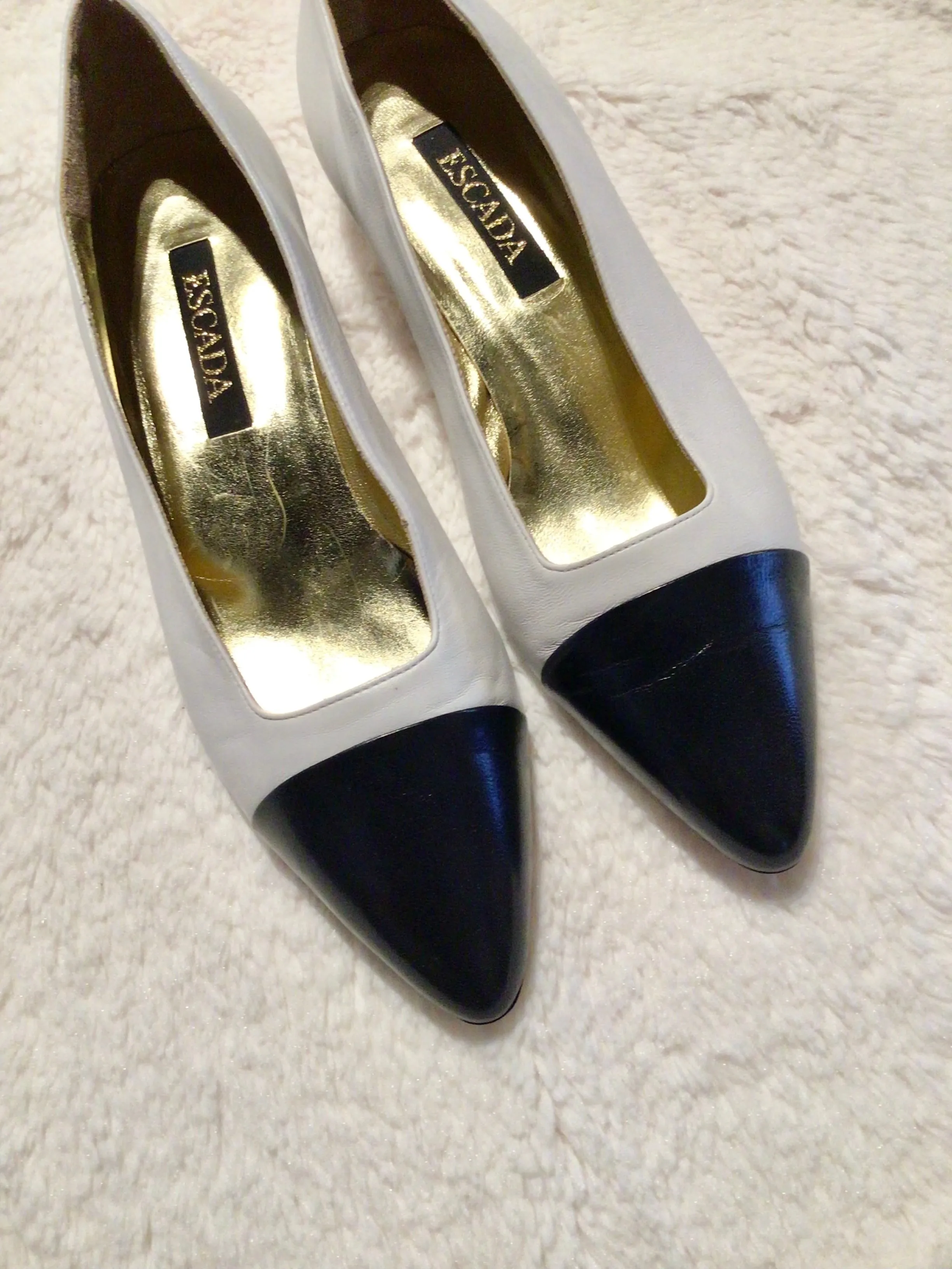 Escada Leather Flats