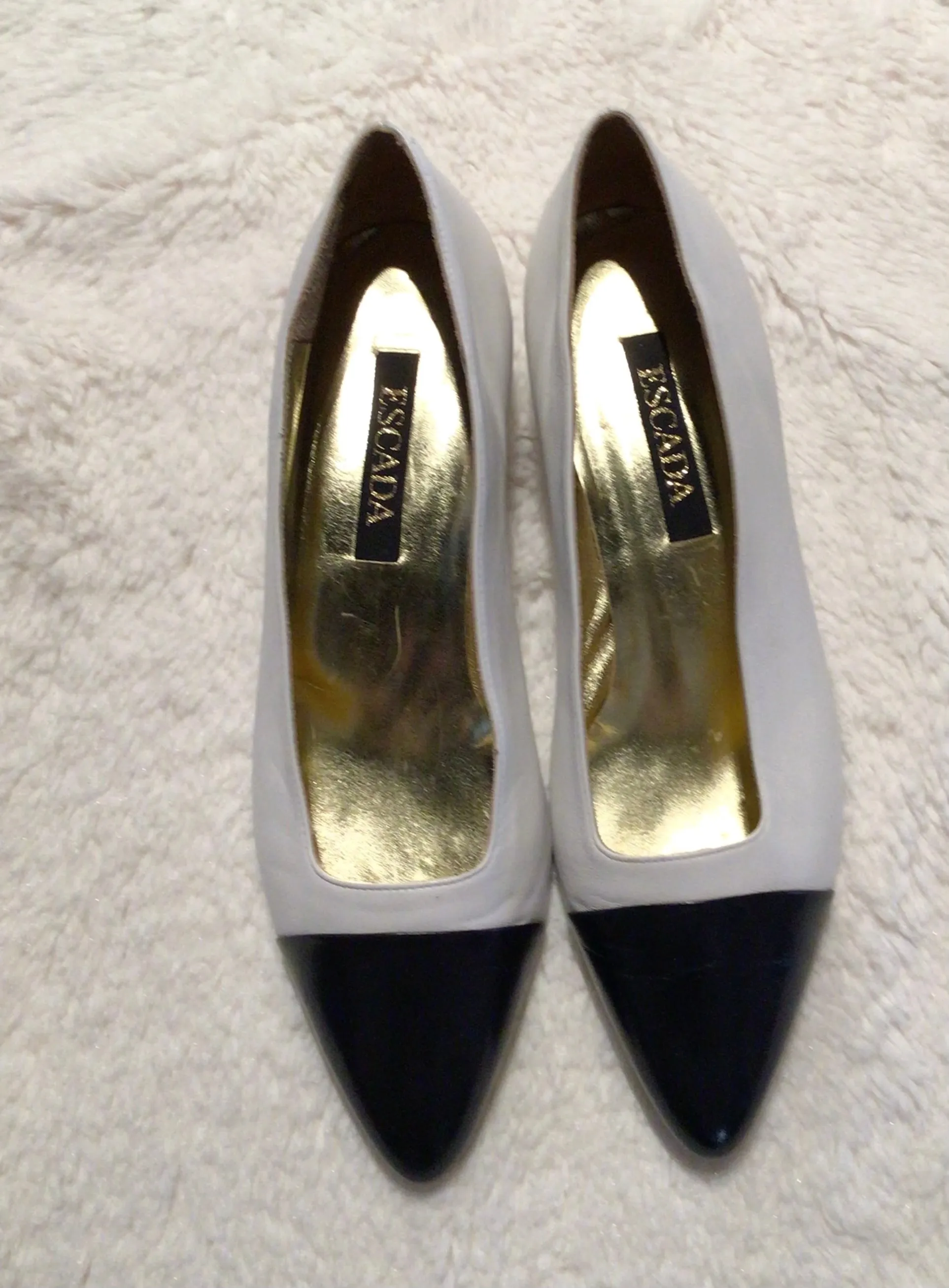 Escada Leather Flats