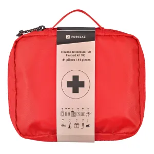 First aid kit Forclaz 41 pcs, red