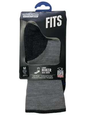 Fits Men's Light Hiker Mini Crew Sock