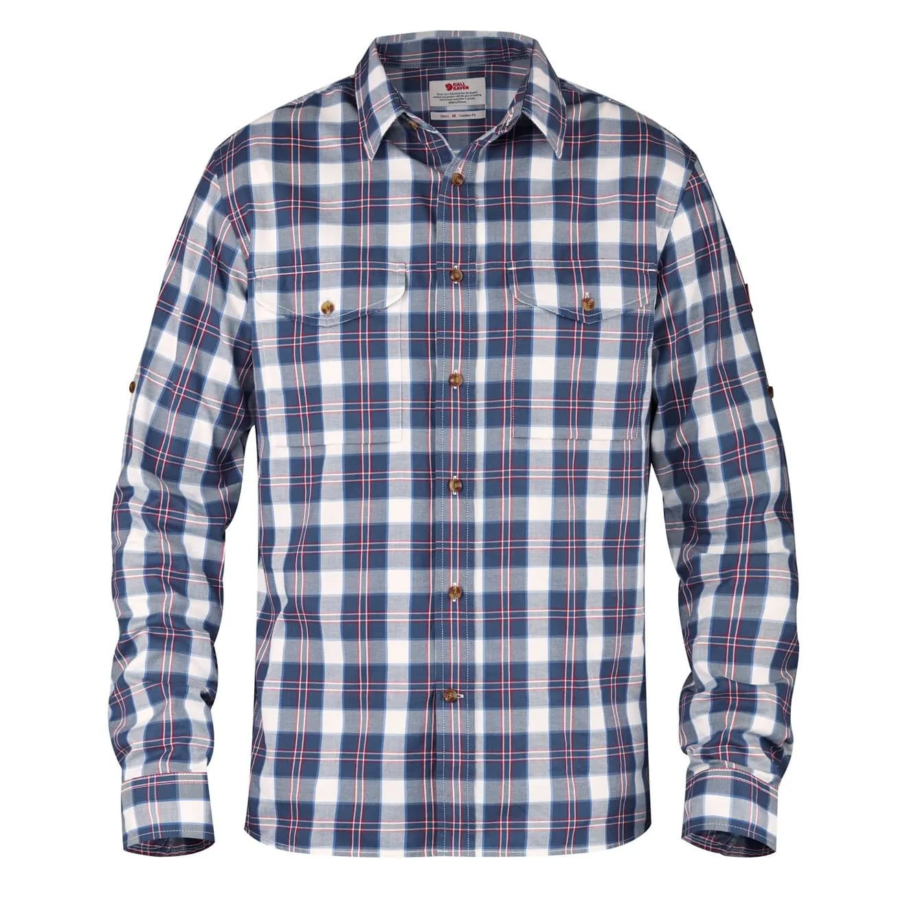 Fjallraven Singi Flannel Shirt Uncle Blue