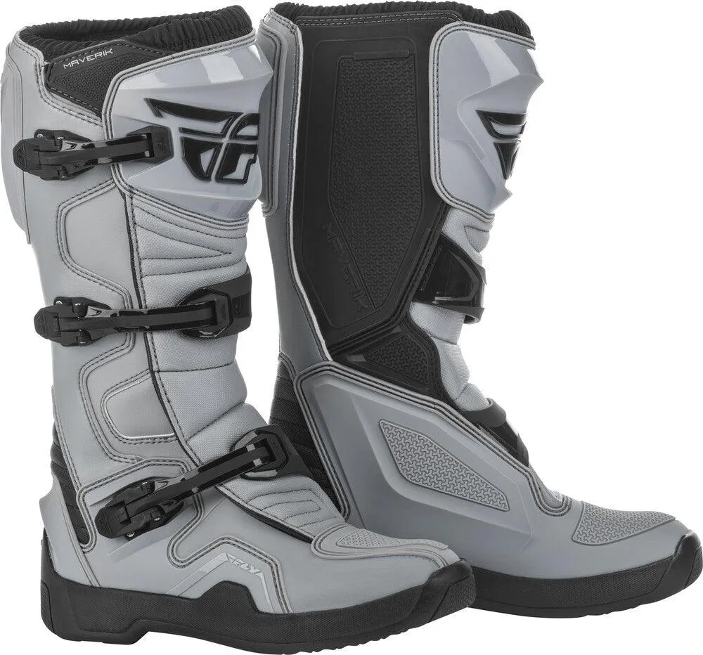 Fly Racing Maverik Boots - Grey/Black