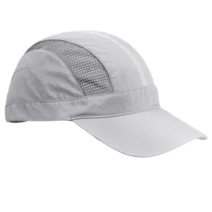 Forclaz Trek 500 Cap with Ventilated Inserts, Light Pewter Gray