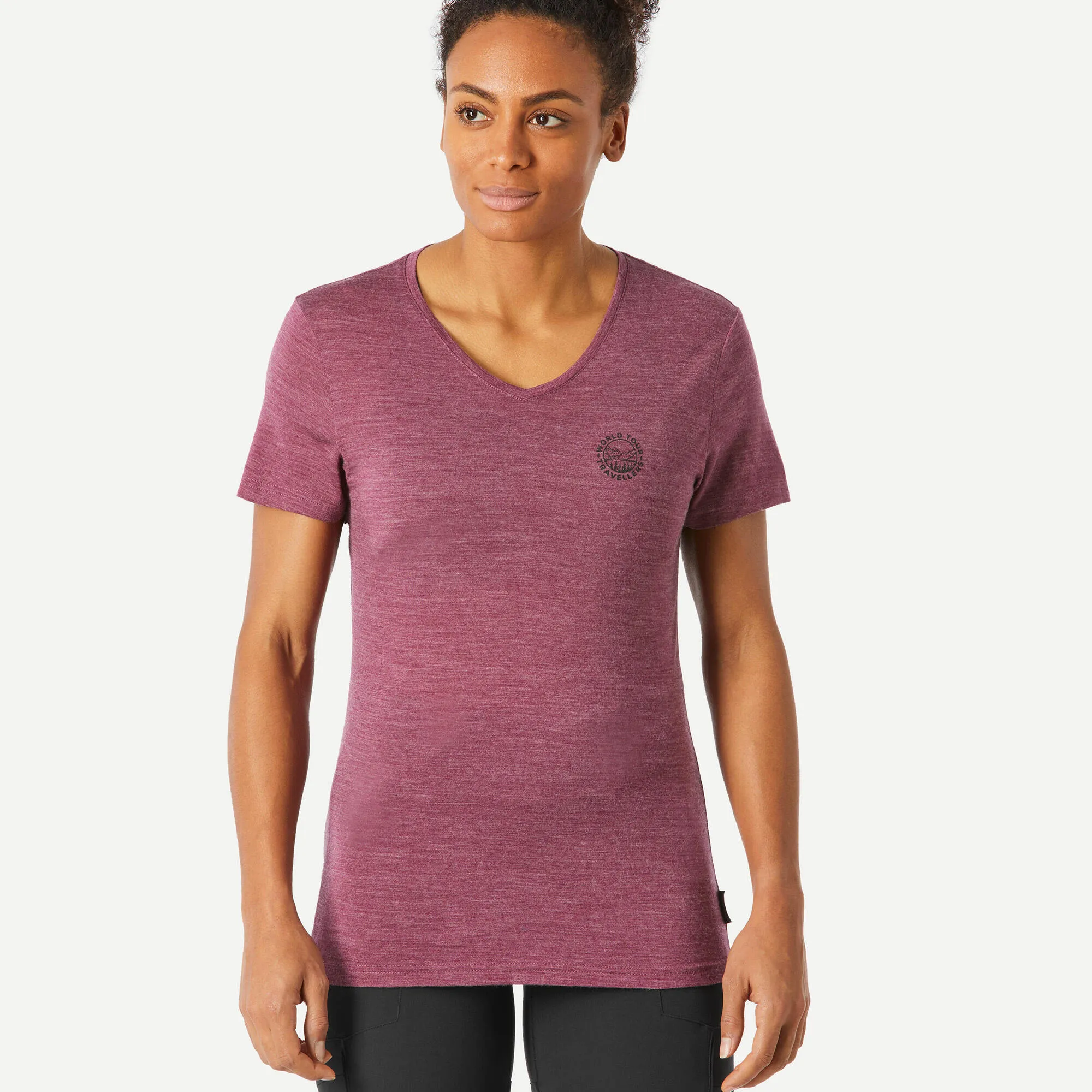 Forclaz Women's Travel 500 Merino Wool T-Shirt